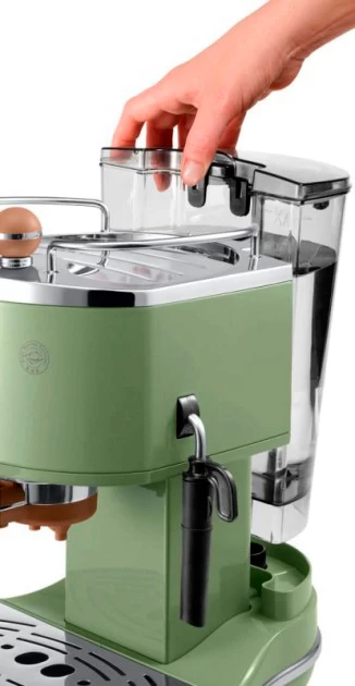 Cafetiera Delonghi ECOV 311 GR / 1.4 l / Manuala / Macinata, pad cafea photo 6